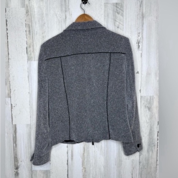 Judith Hart Collection Women's Long Sleeve Blazer Jacket Gray Size 12 - Picture 2 of 8